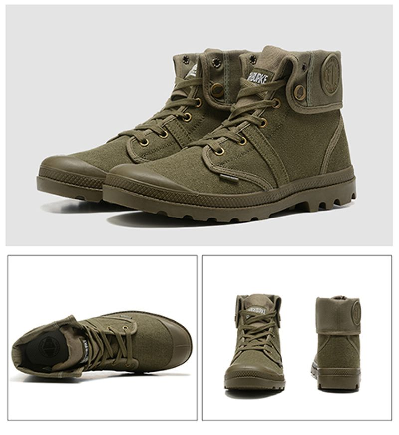 Arleigh Burke Schuhe Neue Top-Qualität Männer Schnürschuhe Männliche Segeltuchschuhe Knöchel Botas Cowboy Motorradstiefel Mode Militär_voghion.com