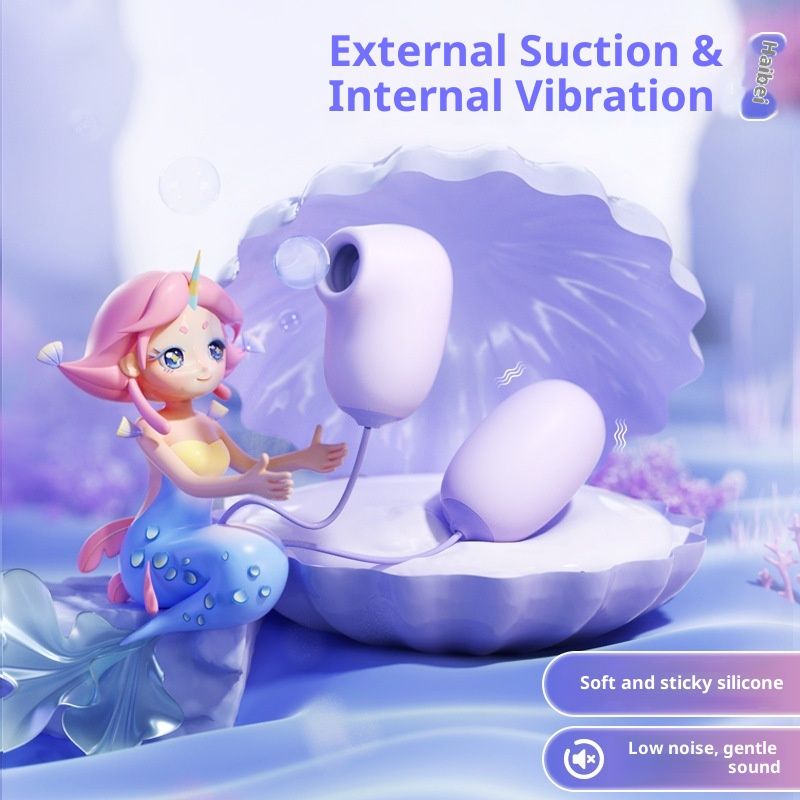 LuvBox Mystery Sea Shell Vibrator Bullet Female Sucking Vibrating Masturbator Insertable Sex Adult Toys 95pcs/box_voghion.com