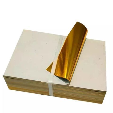 Large Handmade Colorful Yuanbao Folded Lotus Five-Color Gold Silver Tin Foil Ghost Qingming Anniversary Coated Red Paper_voghion.com