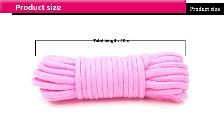 SM Sex Props SM Corda di cotone in bundle 10m 20m Corda in bundle per sesso Prodotti per adulti Giocattoli sessuali alternativi_voghion.com