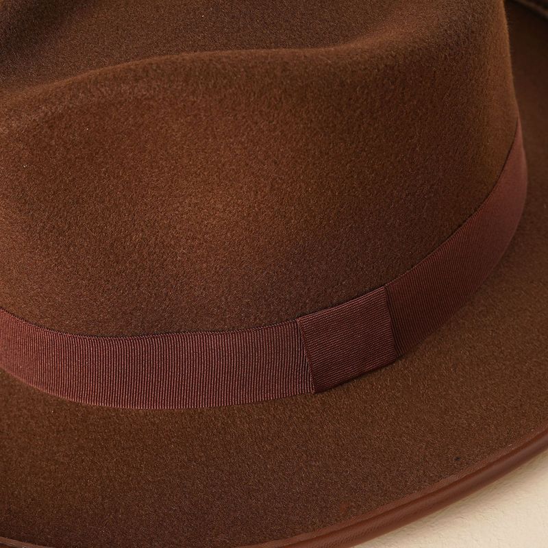 Großer vielseitiger Zylinder für Herren im Herbst und Winter, britischer lässiger Outdoor-Mode-Drache-Phoenix-Nylon-Filzhut_voghion.com