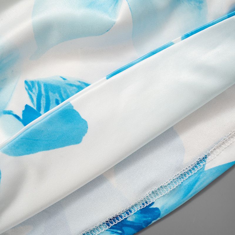 Vêtements pour femmes, nouveaux hauts d'été sans manches à col oblique et épaules dénudées, imprimés sexy, couleur contrastée_voghion.com