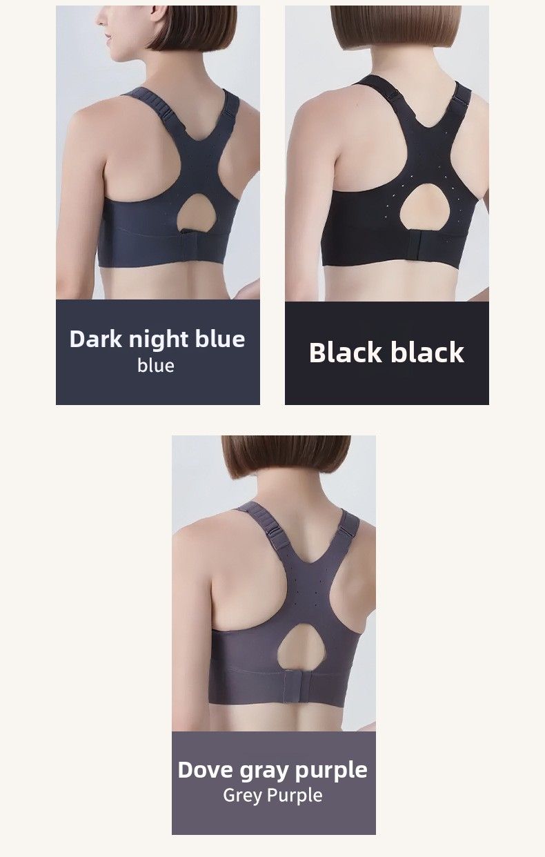 Xinyu Clothing Non-Cup Integrated High-Strength Shockproof Yoga Vest Outer Wear Running Sports Bra For Women_voghion.com