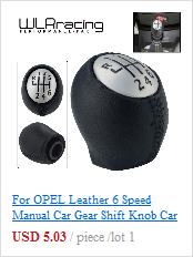 WLR RACING - 1 X Automatischer Schalthebel Universal für Opel/Vauxhall/Insignia Auto-Schaltknauf WLR-GSK97_voghion.com