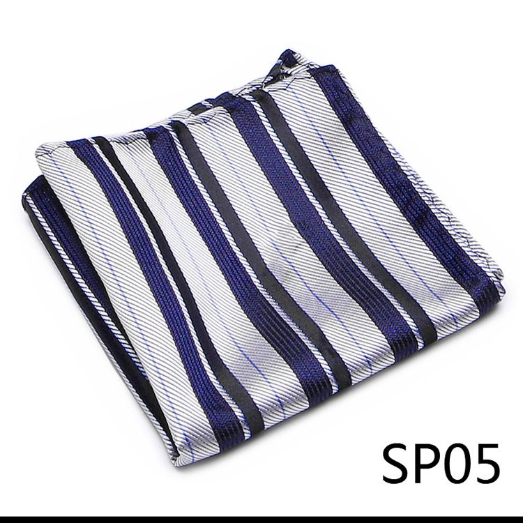 Heren Brits patroon effen kleur polyester zijden vierkante sjaal bruiloft pak zakdoek overhemd klaar op voorraad_voghion.com