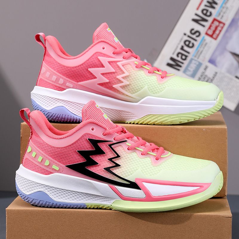 Zapatillas de baloncesto transpirables y antideslizantes para hombre, con plataforma, coloridas, para mujer_voghion.com
