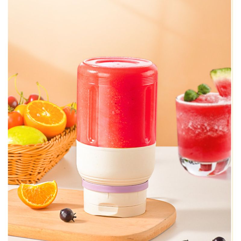 Summer Ton Bucket Juicer Cup Grande capacità Wireless portatile multifunzionale Fresh Juice Maker Ice Tritaghiaccio all'aperto_voghion.com