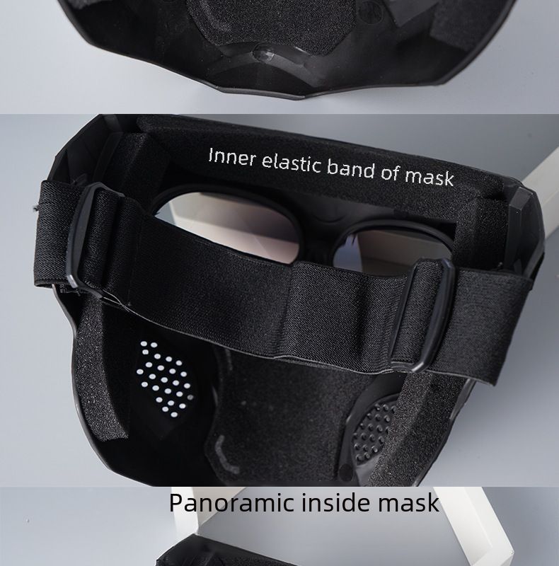 Cycling Eyewear New Goggles Mask Skull Head Motocross Outdoor Sports Riding Wind And Sand Goggles Tactical Mask_voghion.com