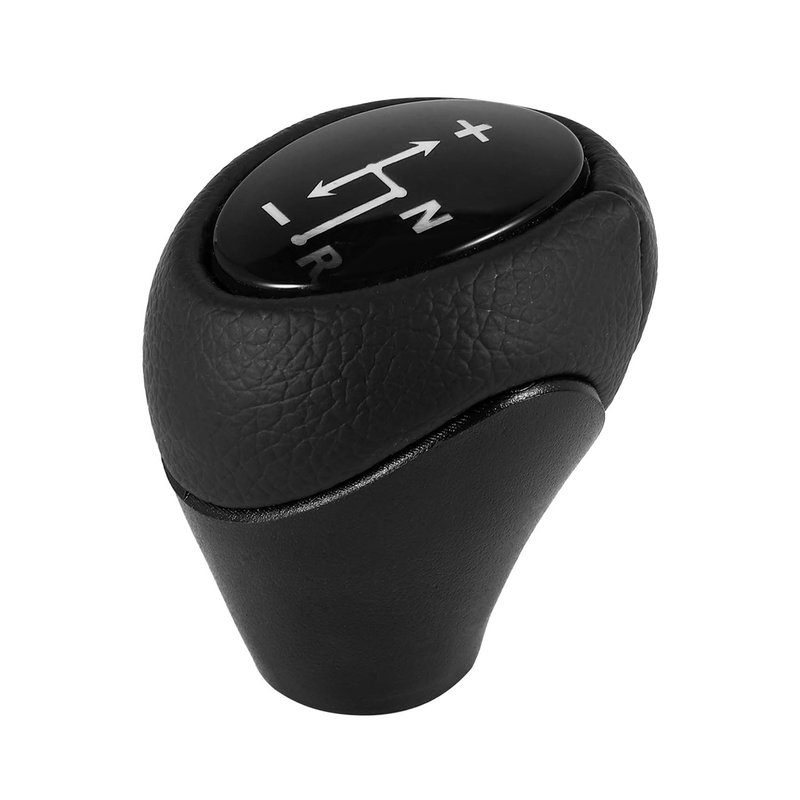Auto Parts Leather Automatic Gear Shift Knob Lever Shifter For Mercedes Benz Smart Roadster 450 451 Brabus Fortwo_voghion.com