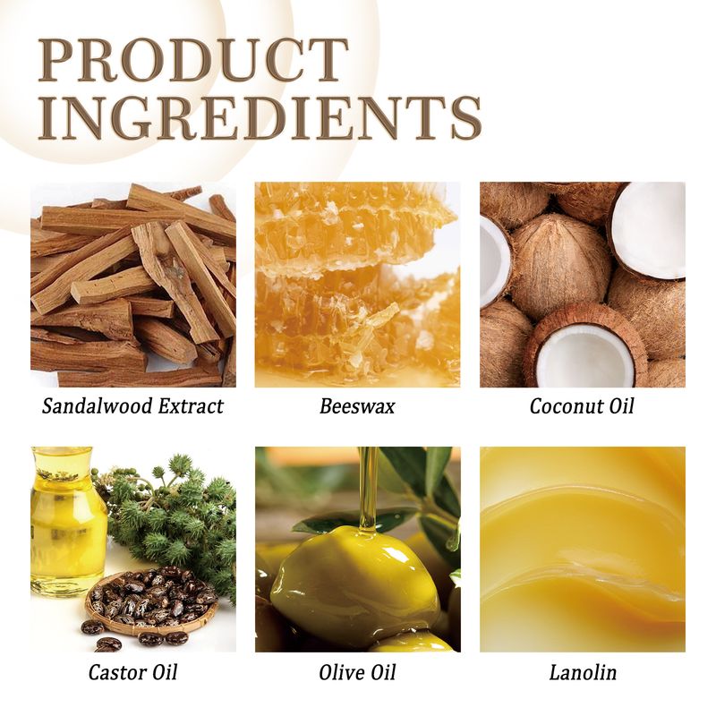 Cera per capelli EELHOE, forma in stick, styling duraturo, capelli lisci e crespi, pomata rassodante morbida in stick_voghion.com