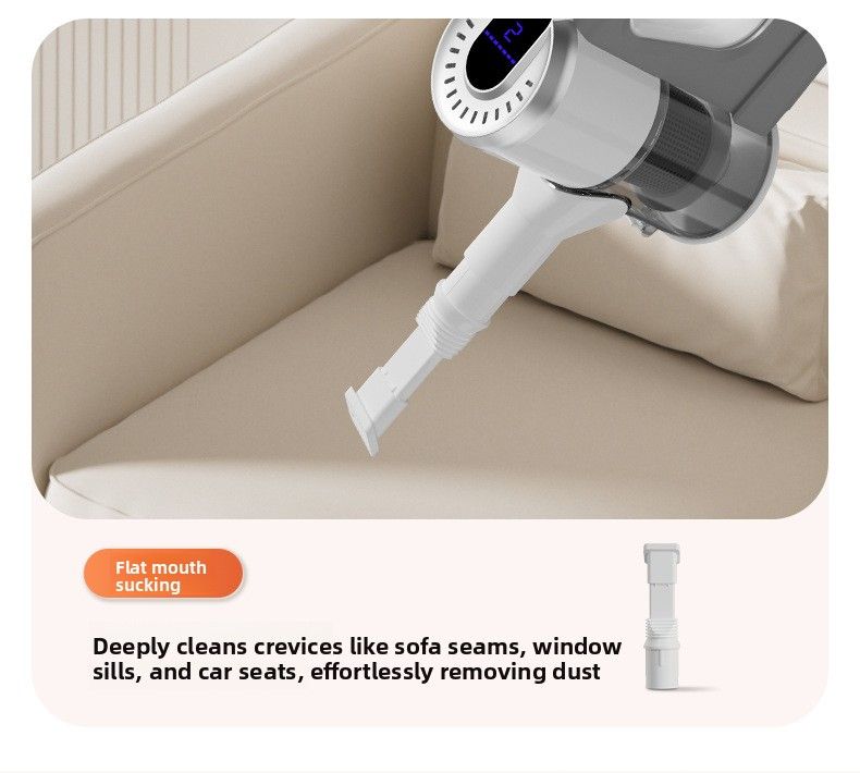 Aspirateur domestique tout-en-un sans fil intelligent anti-acariens grande aspiration lavage et remorquage aspirateur portable intégré_voghion.com