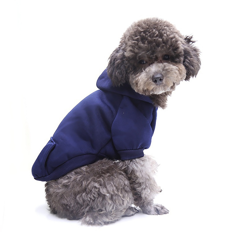 Puppy Pet Hooded Sweatshirt Autumn Winter Two-legged Pocket Cat Dog Clothes_voghion.com