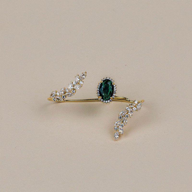 Anello ovale in zircone alla moda, gioielli da donna, regolabile, a tre dita, accessori da sposa, anello_voghion.com