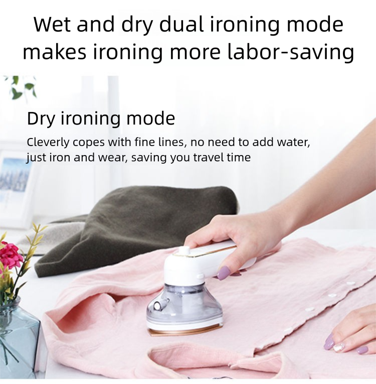 New Wireless Handheld Dormitory Dry And Wet Dual-use Non-electric Hanging Ironing Machine_voghion.com