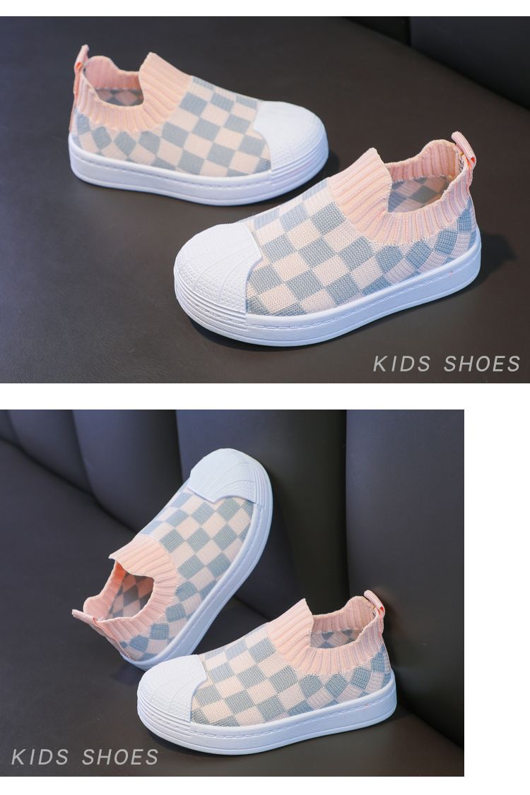 Scarpe sportive traspiranti Flyknit da bambino, nuove per la primavera e l'estate, in mesh, con un piede solo, per bambini_voghion.com