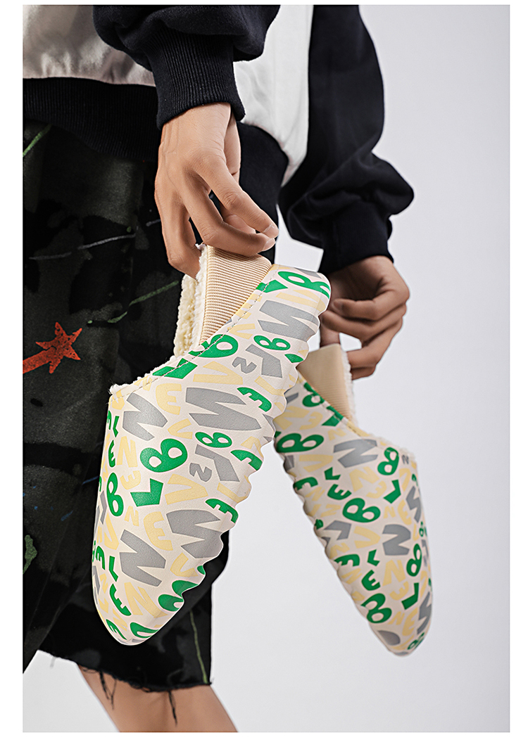 Winter-Hausschuhe für Herren mit harter Sohle und Fleecefutter_voghion.com