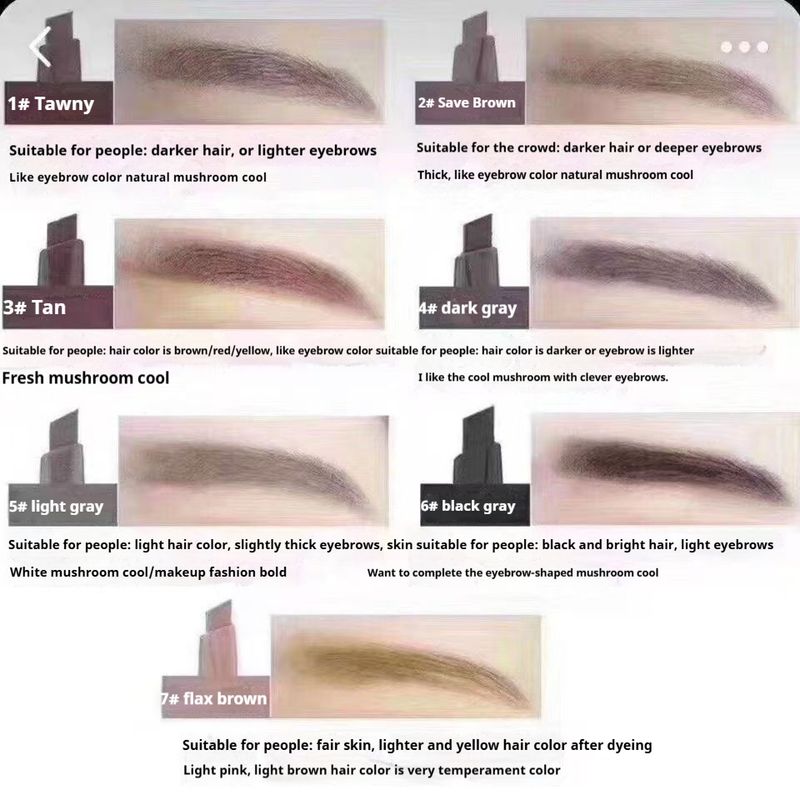 Dual-ended Rotating Automatic Eyebrow Pencil_voghion.com