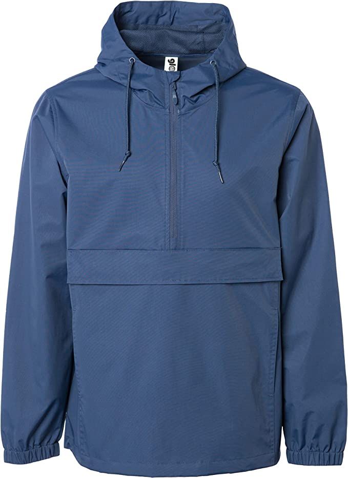 custom blank packable thin nylon vintage retro anorak pullover hoodie 2024 men windbreaker jacket_voghion.com