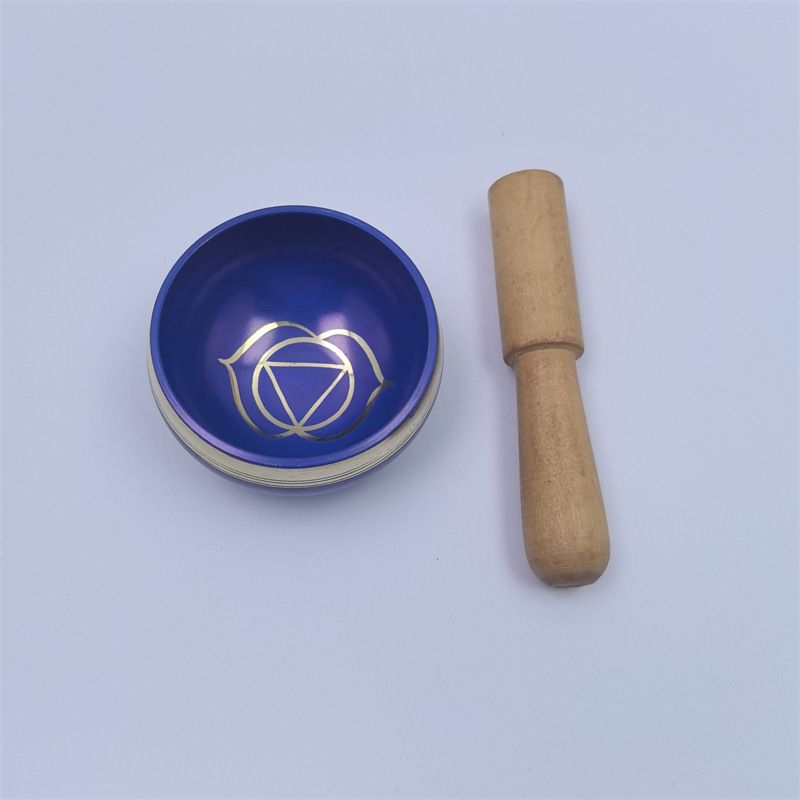 Nepal Singing Bowl Handmade Bowl Hand-Hammered Tibetan Singing Bowl Set - Stress Relief, Chakra Balancing & Meditation Tool_voghion.com