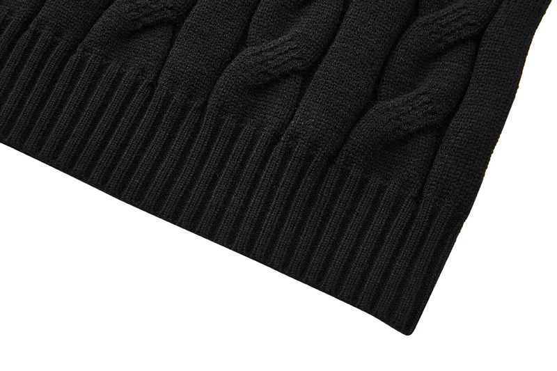 Zopfmusterpullover – Oversized Streetwear Pullover für den Winter_voghion.com