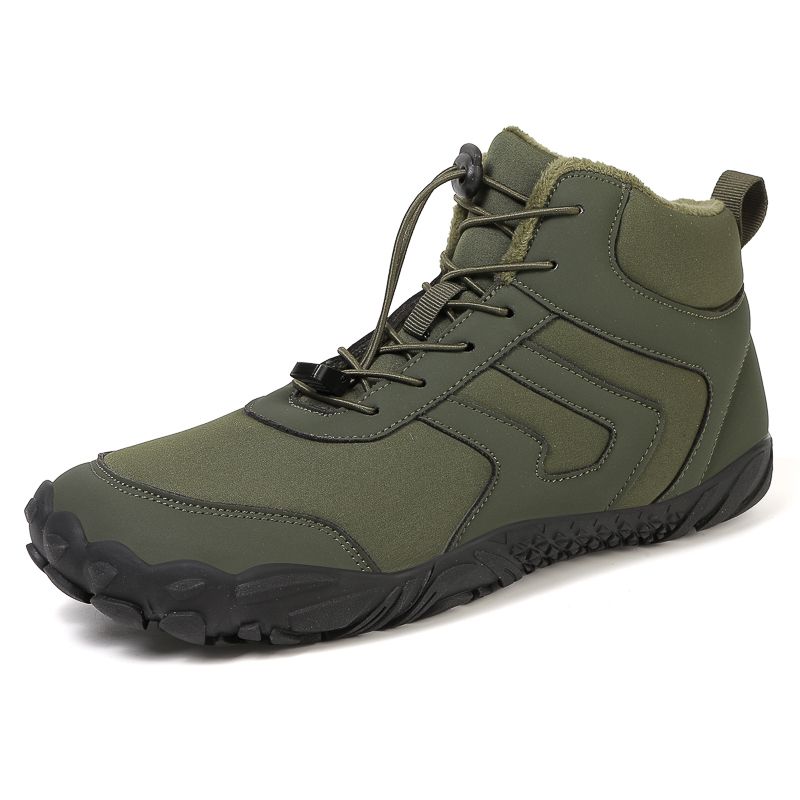 2025 Neue grenzüberschreitende Baumwollschuhe für Herren und Damen, mit Fleece gefüttert, warm, lässig, für Paare, bequem, für zu Hause, dicke Baumwollstiefel_voghion.com