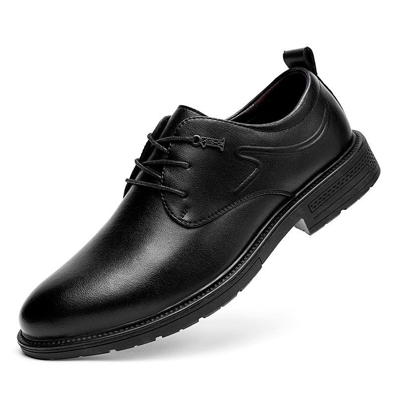 ct Suitable For All Seasons Small Leather New Comfortable Breathable Large Size Busins Formal Outdoor Soft Sole Men's Trendy Height Increasing_voghion.com