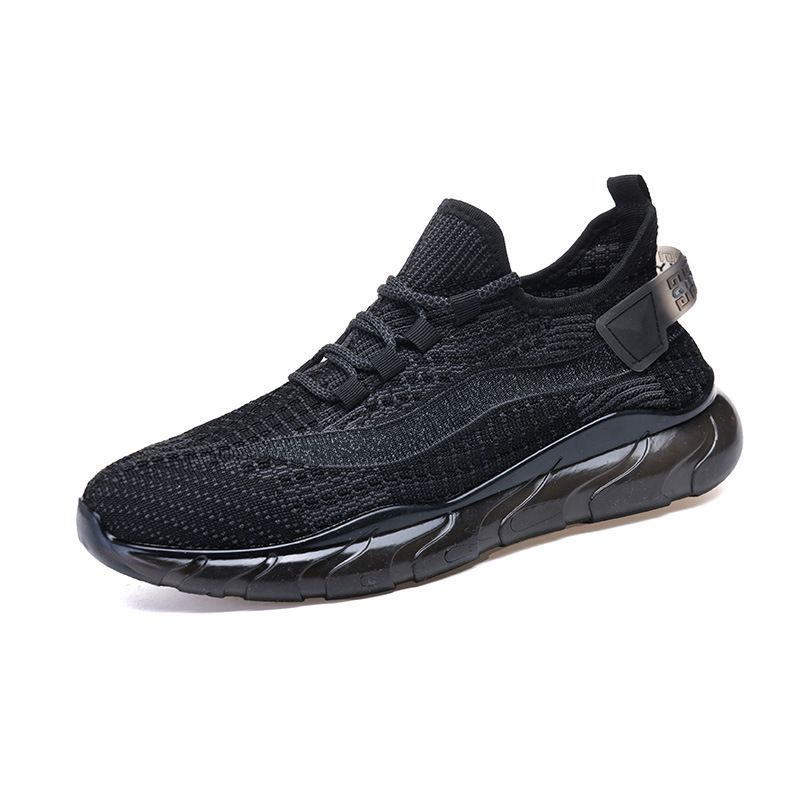 Unbeatable Quality 2025 Spring New Men's Fly Woven Breathable Coconut Flat Bottom Lightweight Sports Shoes For Men_voghion.com