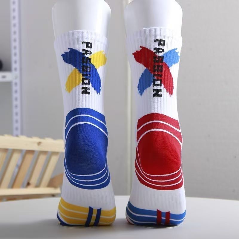 Practical Breathable Professional Towel Men's Thickened Basketball Sweat-Absorbing Non-Slip Elite Mid-Calf Sports_voghion.com