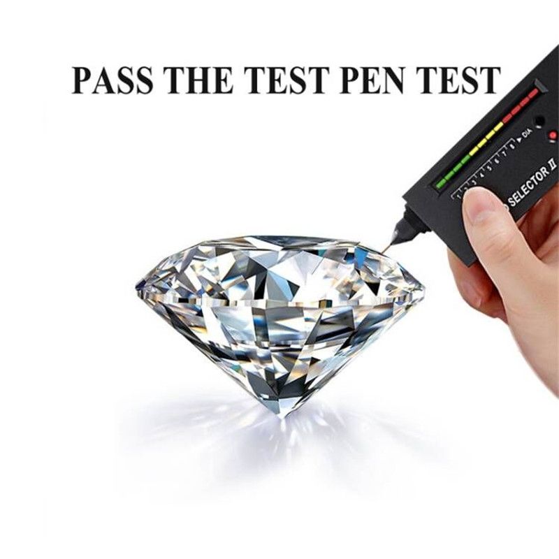 2025 Neuheiten Sier Platin plattiert 1-3 Karat Mozanstone 4 Krallen Quadratische Tasche Geburtstagsring Klassischer High Wedding Party Schmuck Frau Geschenk_voghion.com