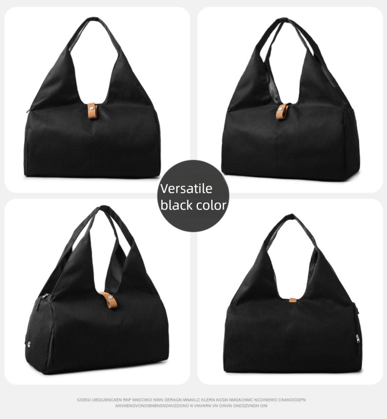 Lulu Same Style Yoga per donne, borsa da palestra di grande capacità con separazione tra asciutto e bagnato, borsa da viaggio per viaggi di breve durata, borsa da viaggio d'affari_voghion.com