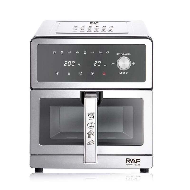 RAF EU Standard Cross-Border Air Visual Intelligent Touchscreen Oil-Free R5398 Multi-Functional Household Fryer 10L_voghion.com
