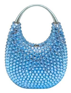 Xiyuan New Style Banquet Clutch Full Rhinestone Handbag Small Square Crystal Inlaid Diamond Evening Bag_voghion.com
