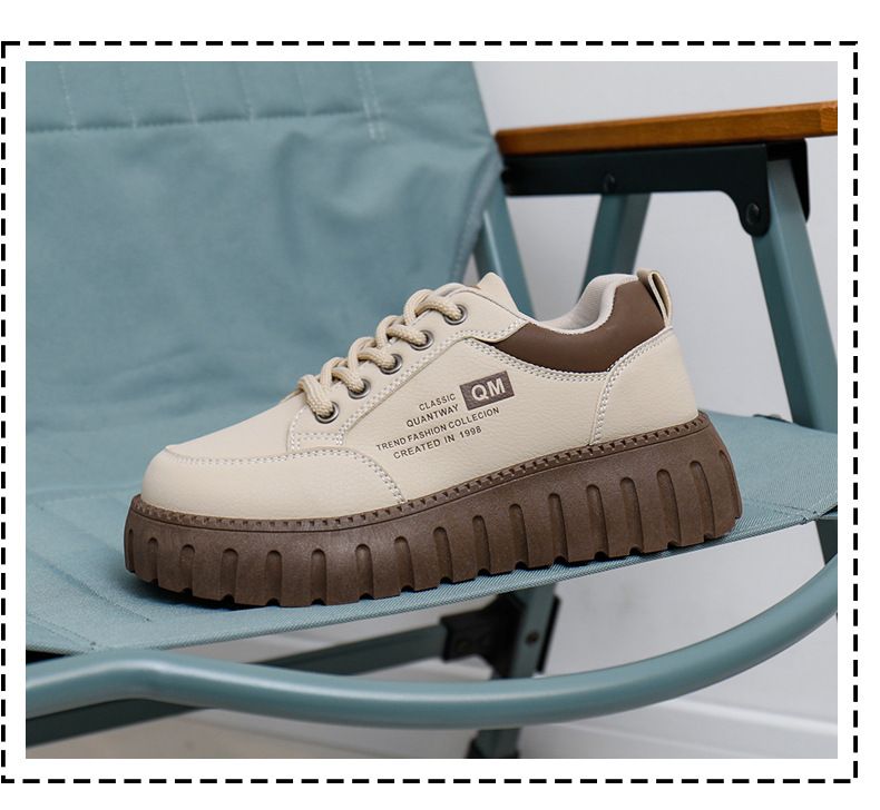 Die neueste Internet-Berühmtheit von 2024 New Student Korean Edition Instagram Trendy Vielseitige Dicke Sohle Board Frühling und Herbst Casual_voghion.com
