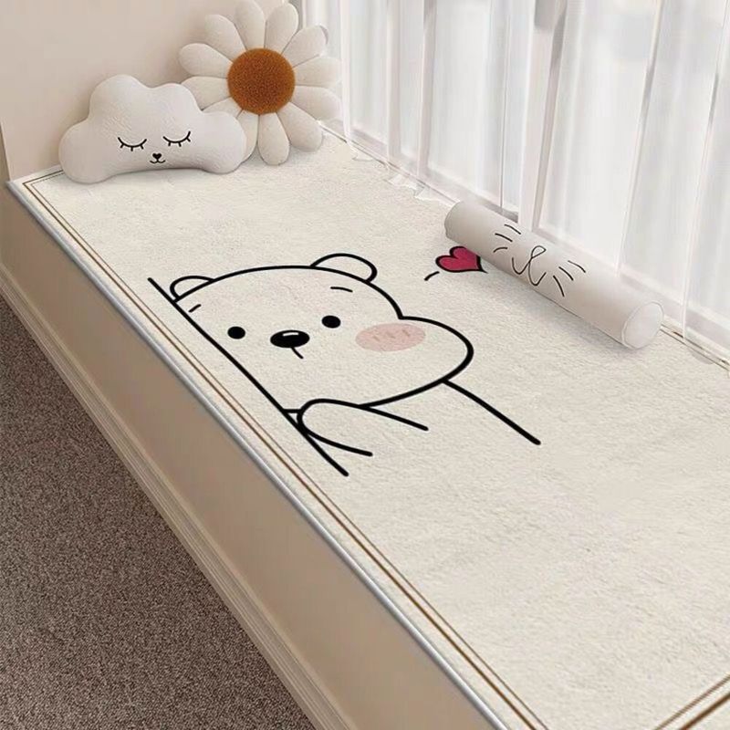 Coperta in cashmere con motivo a cartoni animati, spessa, universale, per tutte le stagioni, per davanzale, camera da letto, balcone, cuscino, tatami_voghion.com