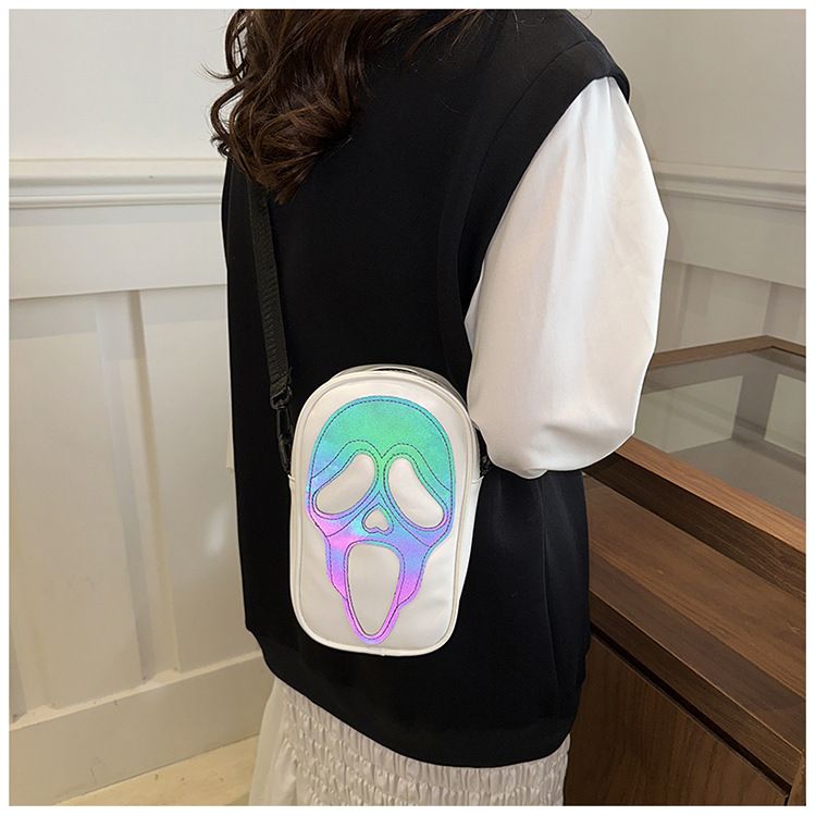 Trendy dames crossbodytas - Minimalistische vierkante PU-schoudertas met ritssluiting, stijlvolle accessoire voor alledaagse gelegenheden_voghion.com