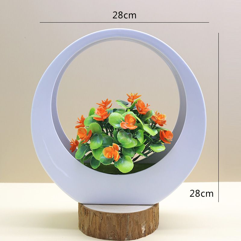 Wohnmöbel Simulation Grünpflanzen Kunststoff Kunstblumen kreative Bonsai Desktop Ornamente Blume Simulation Pflanzen_voghion.com