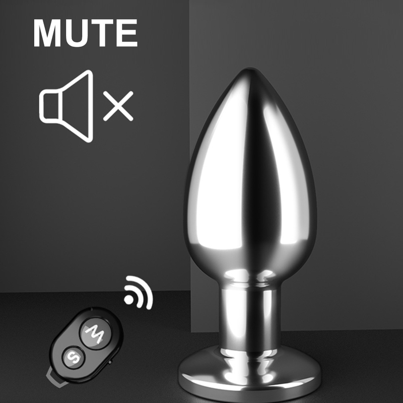 Metall Anal Vibratoren Butt Plug Vibrator Drahtlose Fernbedienung Männlichen Prostata-massagegerät Erwachsene Sex Spielzeug Für Männer Frau Er_voghion.com