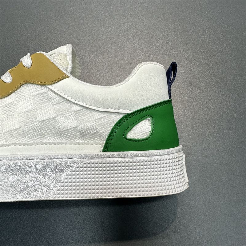 Herren Sneakers Weiße Freizeitschuhe Herren Original Leichte Luxusschuhe für Herren Atmungsaktive Flats Herren Sneakers_voghion.com