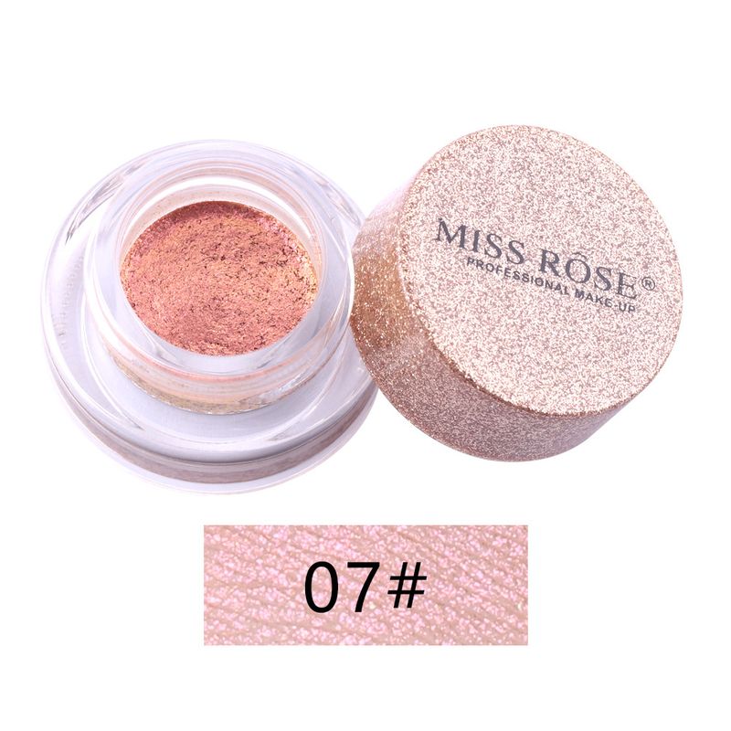 MISS ROSE Mermaid Eyeshadow Glitter Colorful Jincong Eyeshadow Bling Highlight Cream Face Highlight Liquid Glitter_voghion.com