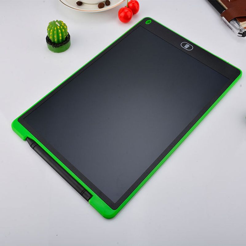 Tavoletta elettronica portatile da 12 pollici con schermo LCD per scrittura, disegno digitale e scrittura a mano, lavagna ultrasottile_voghion.com