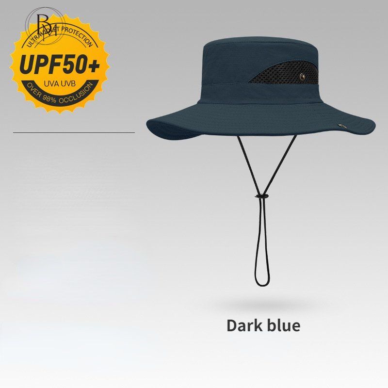 Açık Tırmanma Balıkçılık UV Dayanıklı Büyük Ağız Su Geçirmez Güneş Koruyucu Kova erkek Güneş Şapkası_voghion.com