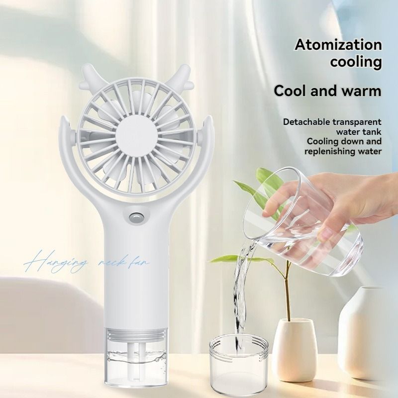 2025 Nowy mini spray USB przenośny nawilżacz wody z nawilżaczem na szyję, mały wentylator na zewnątrz, niezbędny latem_voghion.com
