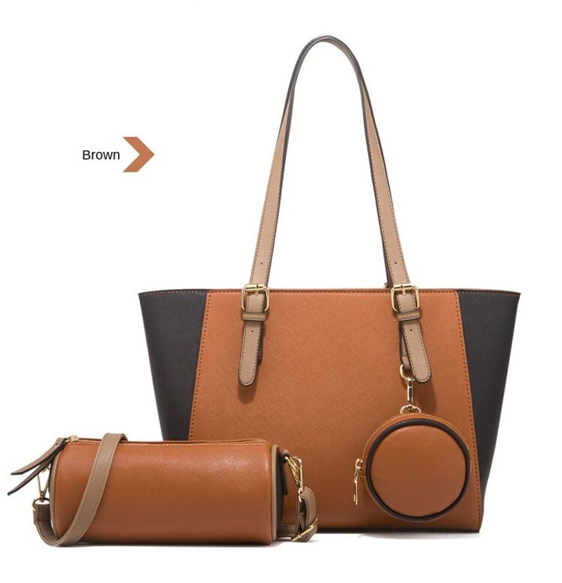 Handtasche Frau Neue Mode Große-kapazität Mutter-in-law Drei-in-one Killer Tragbare Einfache schulter Messenger Tasche_voghion.com