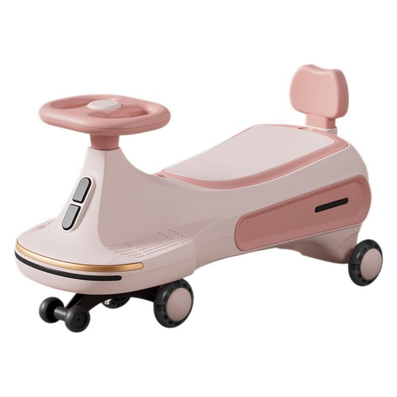 Kanner Twisting Auto, Jongen a Meedercher 1-3 Joer al, Anti-Rollover, Erwuessener kënnen den neie Rutschauto huelen, Kanner Jojo Auto_voghion.com