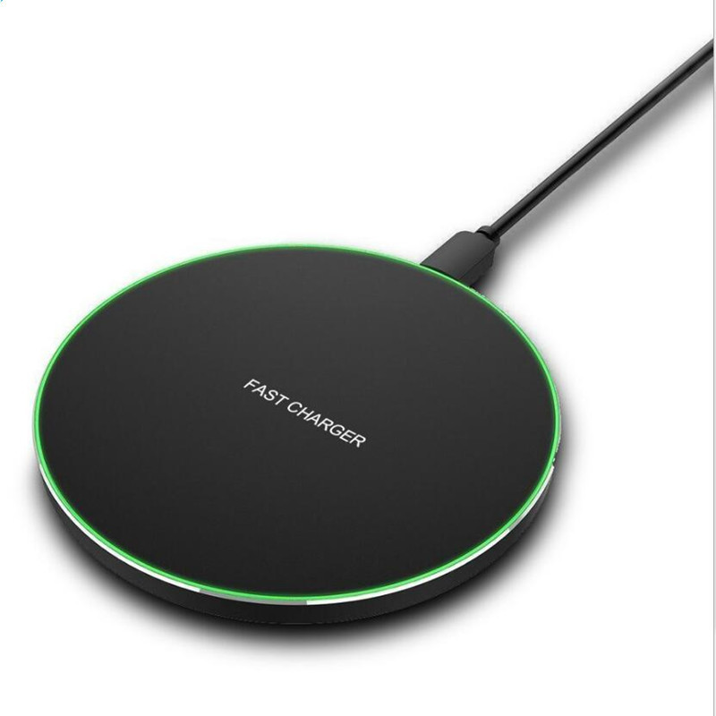 Schnelles kabelloses Ladepad: Kompatibel mit iPhone und Samsung Galaxy – Laden Sie Ihr Telefon schnell auf!_voghion.com