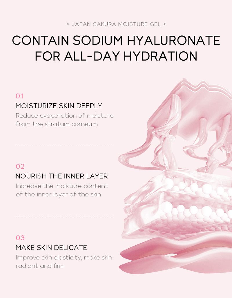 kreem Laike Sakura niisutav geelkreem 60g Näonaha niisutav ja hooldust pakkuv nahahooldustoode_voghion.com