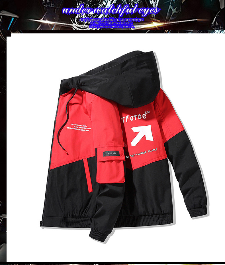 Veste hommes automne et hiver nouvelle veste pilote outillage Style hommes manteau hommes printemps et automne coupe-vent hommes modèles_voghion.com