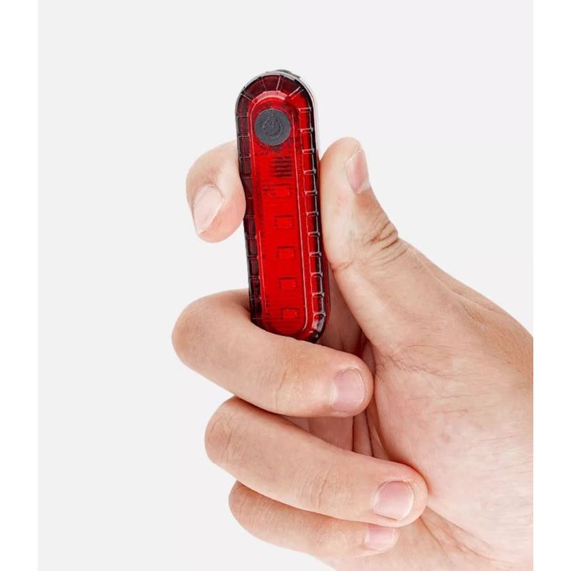 Feu arrière de vélo rechargeable en forme de cœur, éclairage d'avertissement pour la route, équipement de cyclisme de nuit pour VTT_voghion.com
