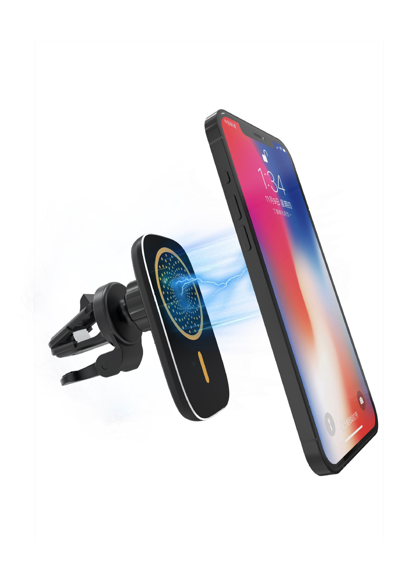 Neues D26 Wireless Stand 15W Schnelllade-Magnetauto, geeignet für Apple Phone_voghion.com