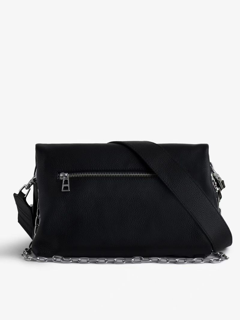 Borsa a tracolla in PU nera, nuova moda 2025, design di lusso, casual, da donna_voghion.com